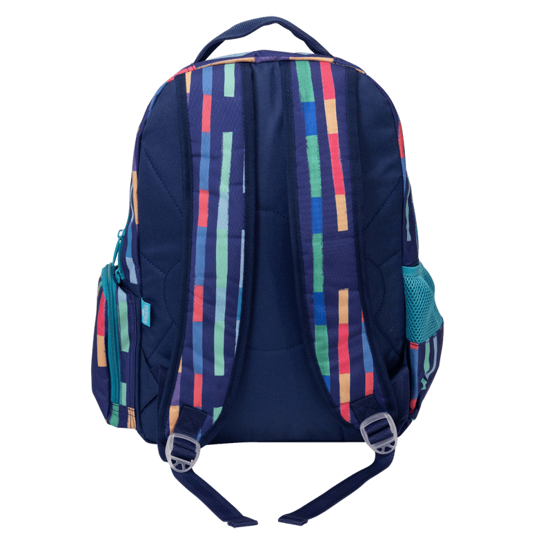 Spencil | Big Kids Backpack | Bright Stripes