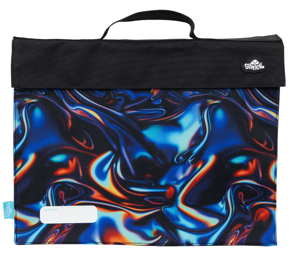 Spencil | Library Bag | Metallic Waves