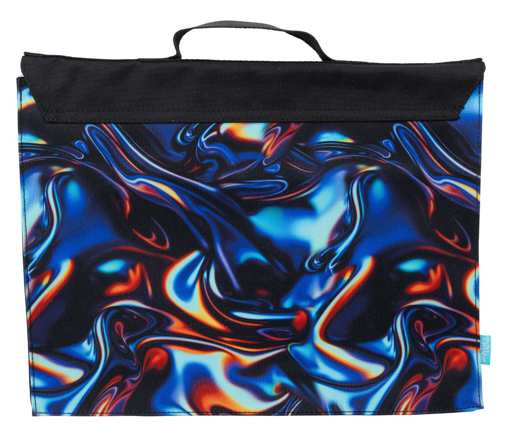 Spencil | Library Bag | Metallic Waves