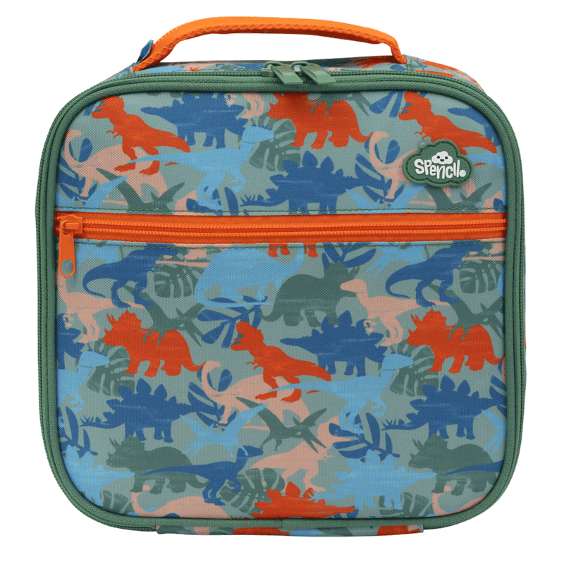 Spencil | Little Cooler Lunch Bag + Chill Pack | Dinosaur Safari
