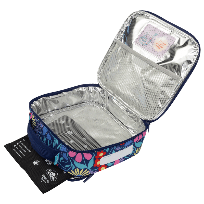 Spencil | Little Cooler Lunch Bag + Chill Pack | Flower Fun