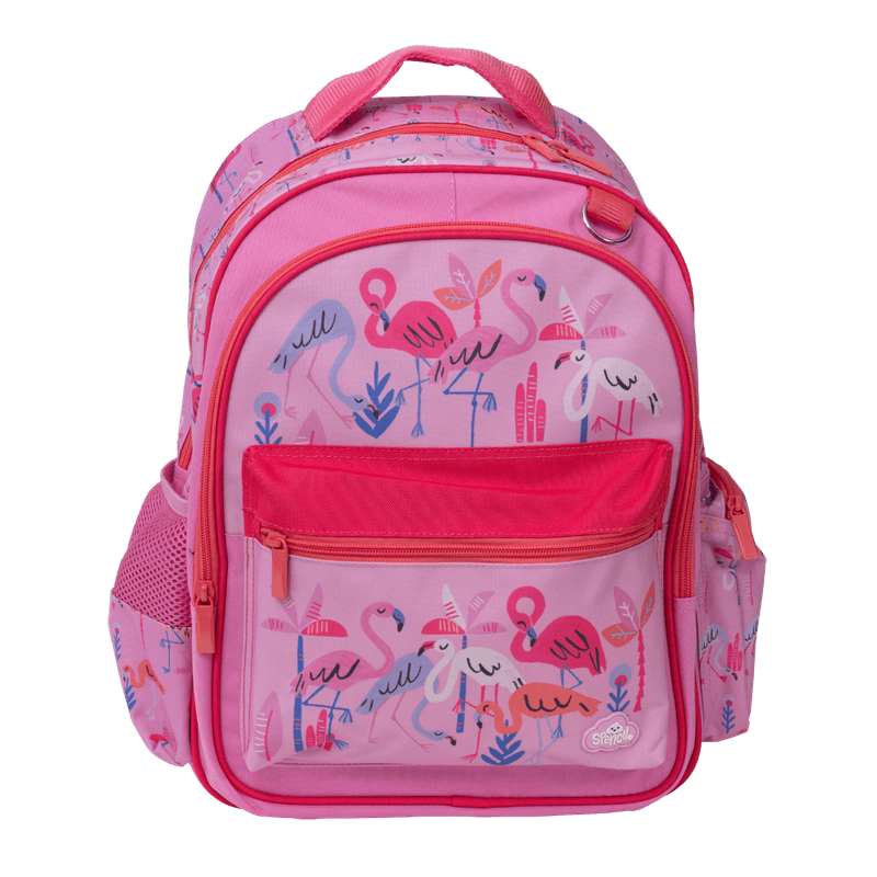 Spencil | Little Kids Backpack | Flamingo Splash