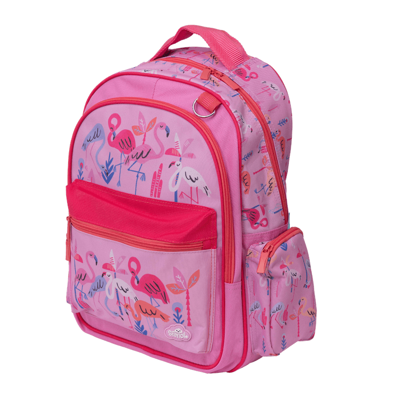 Spencil | Little Kids Backpack | Flamingo Splash