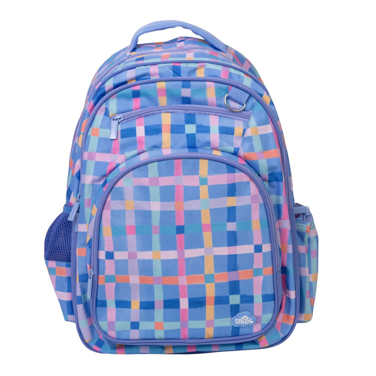 Spencil | Big Kids Backpack | Pastel Plaid