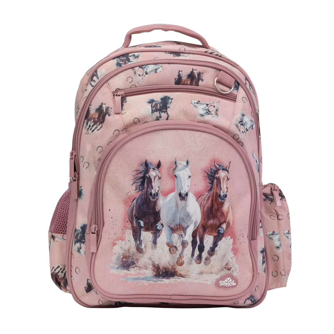 Spencil | Big Kids Backpack | Wild Horses
