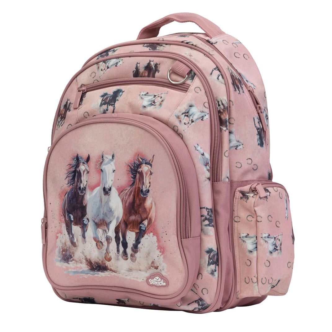 Spencil | Big Kids Backpack | Wild Horses