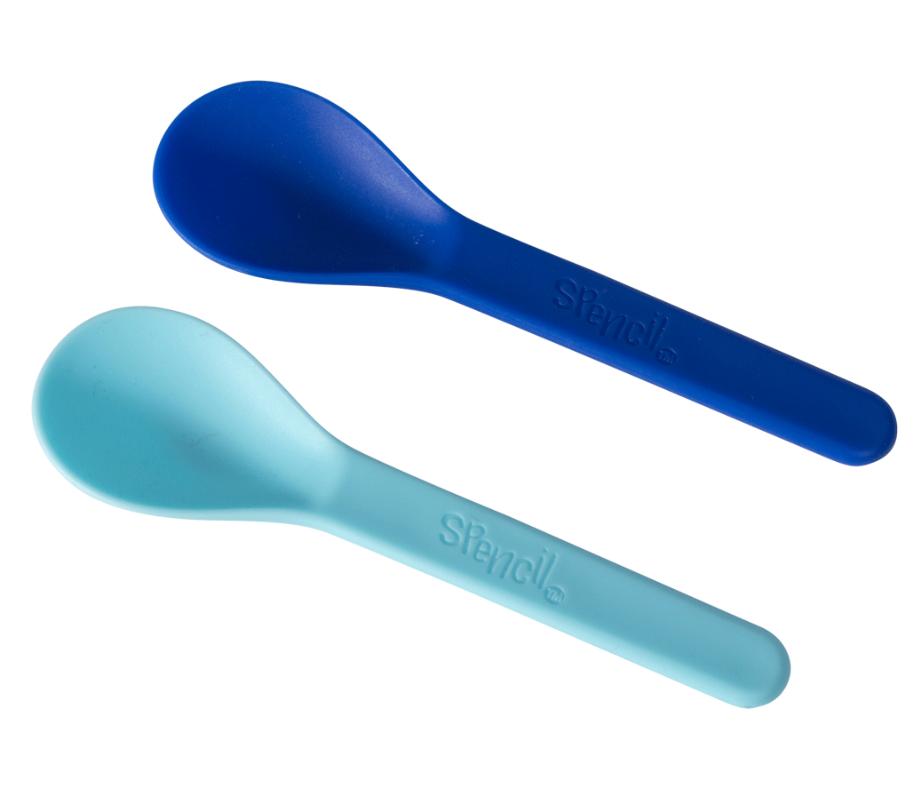 Spencil | Spoon Set 2pk | Azure/Sky