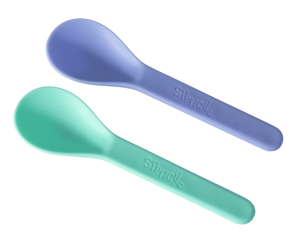 Spencil | Spoon Set 2pk | Mint/Periwinkle