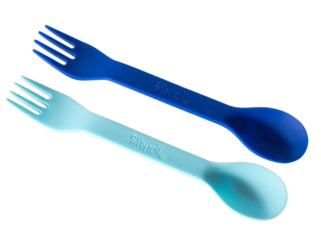 Spencil | Spork Set 2pk | Azure/Sky