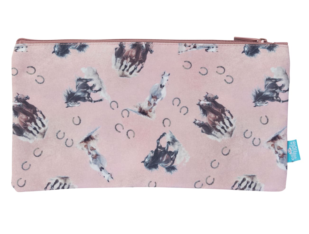 Spencil | Twin Zip Pencil Case | Wild Horses