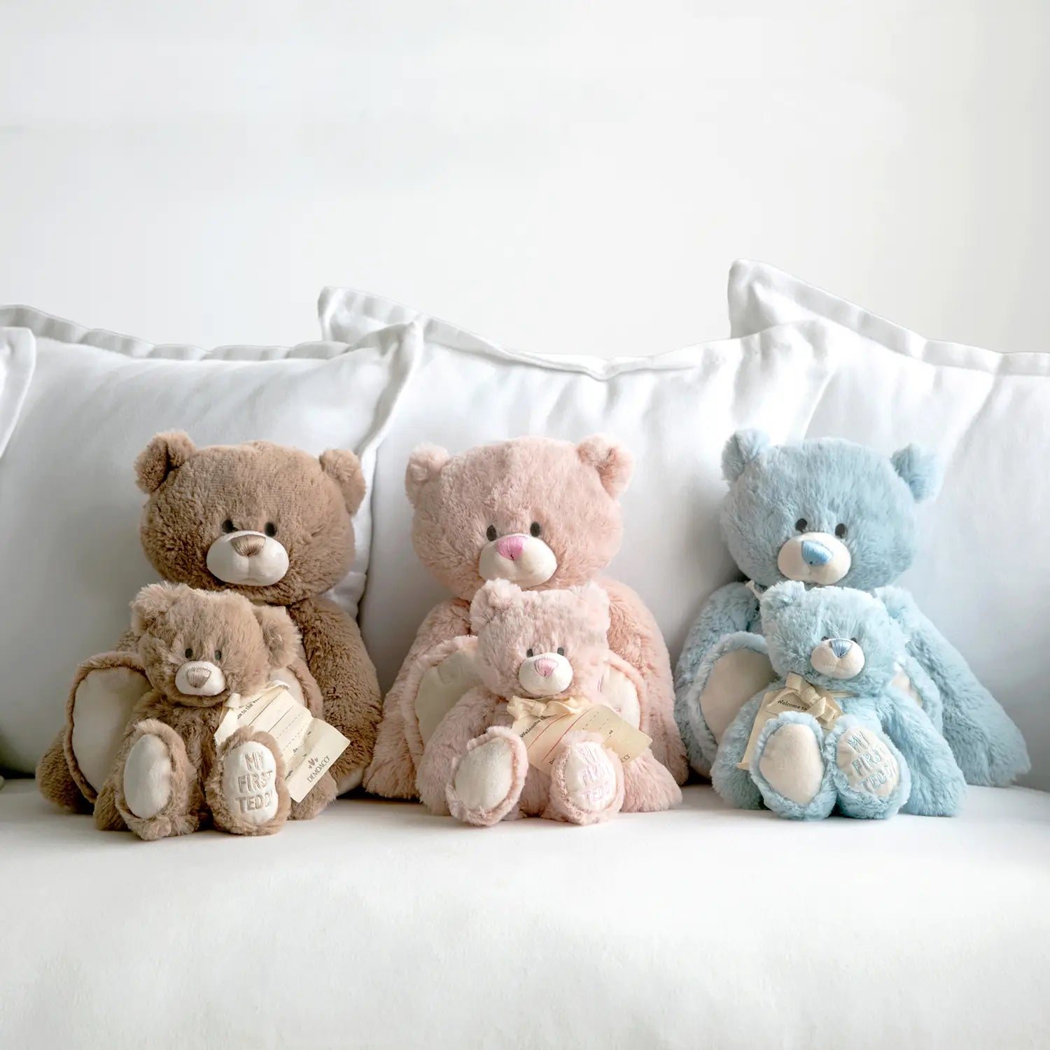 Splosh | Demdaco | My First Teddy Blue 40cm