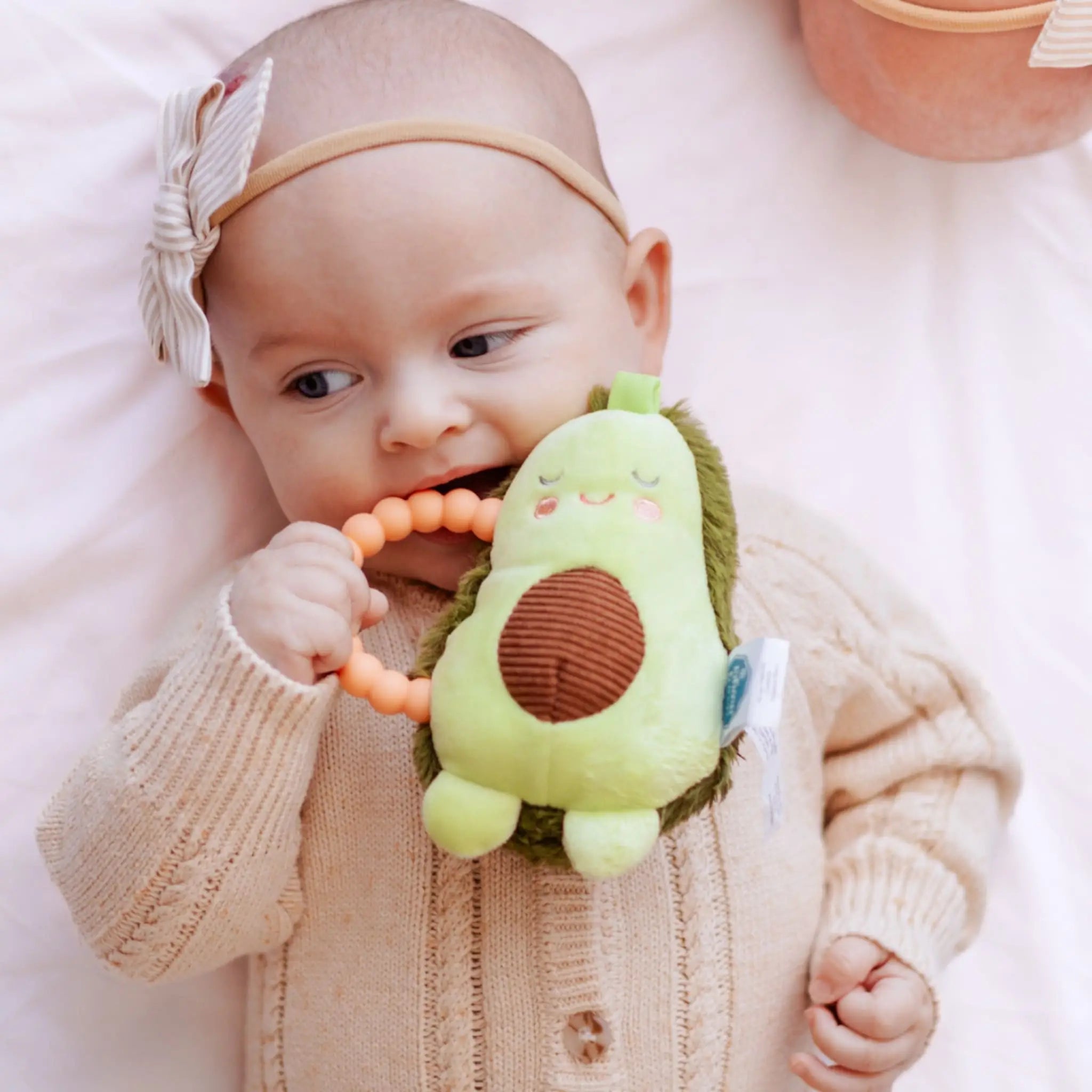 Splosh | Mary Meyer Sweet Soothies Teether Rattle | Avocado