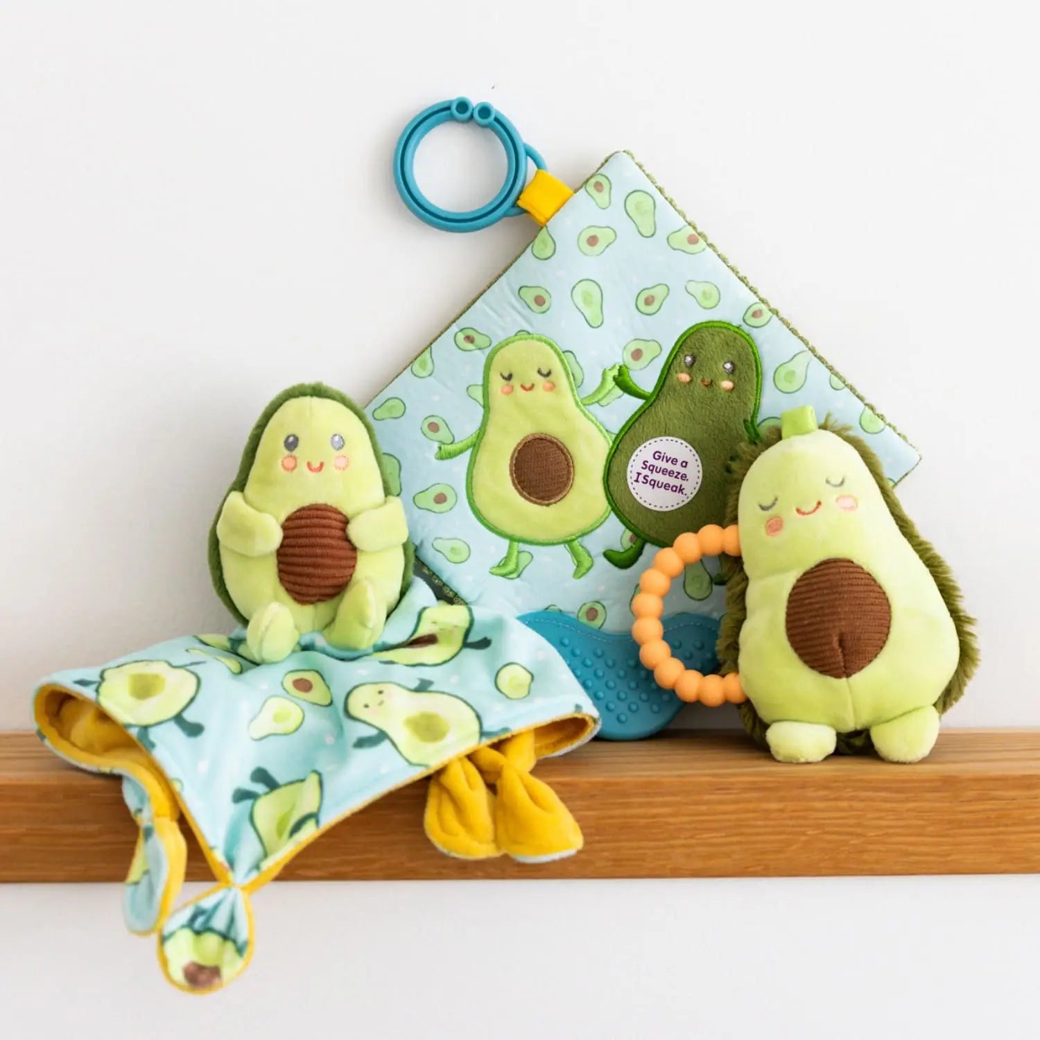 Splosh | Mary Meyer Sweet Soothies Teether Rattle | Avocado
