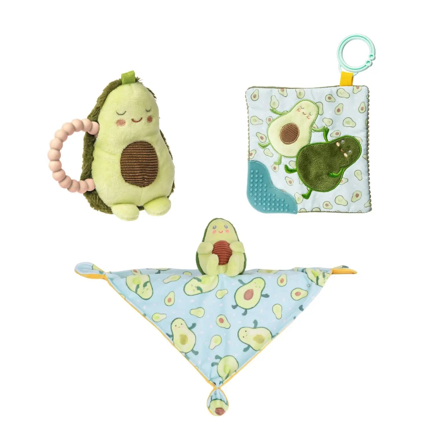 Splosh | Mary Meyer Sweet Soothies Teether Rattle | Avocado