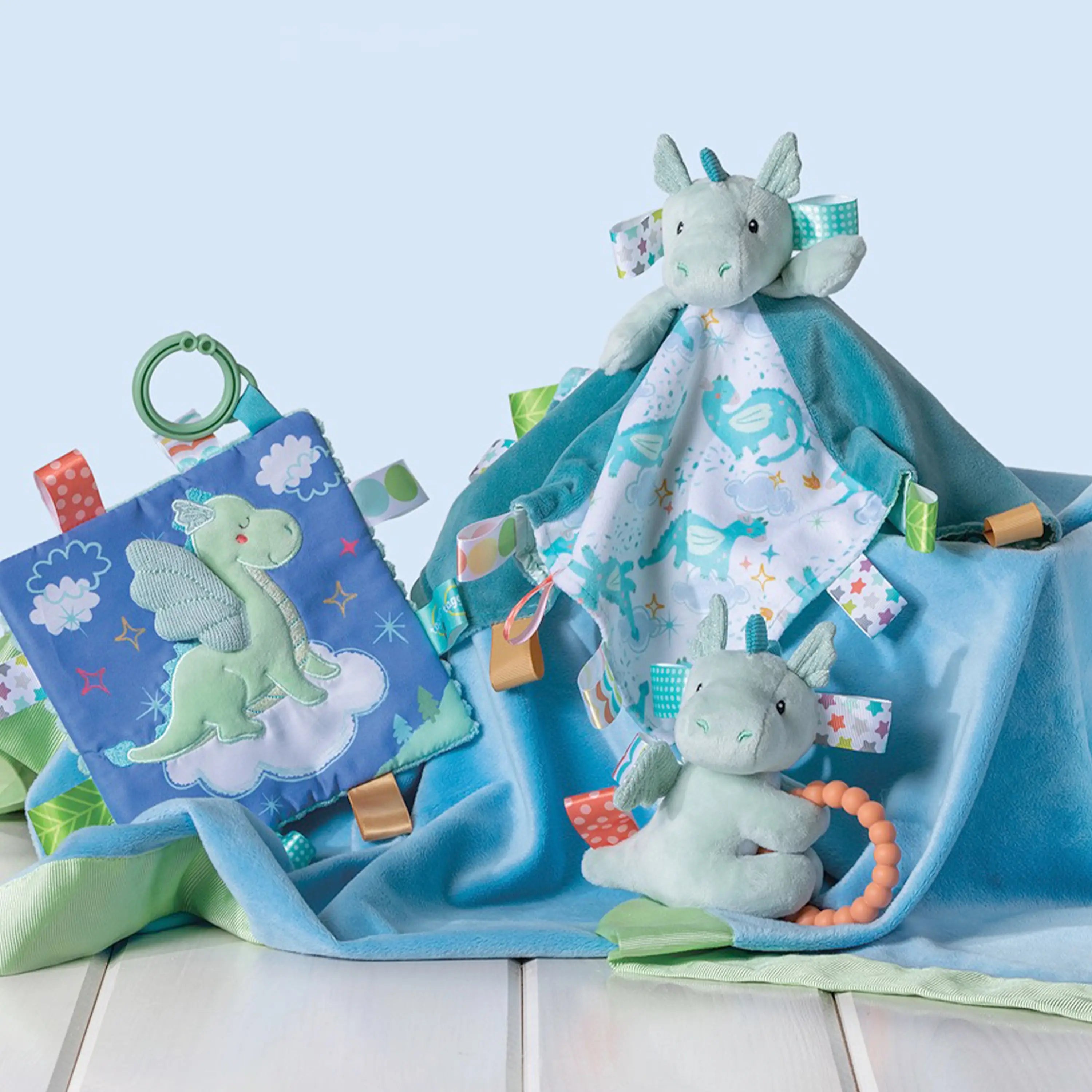 Splosh | Mary Meyer Taggies Teether Rattle | Drax Dragon