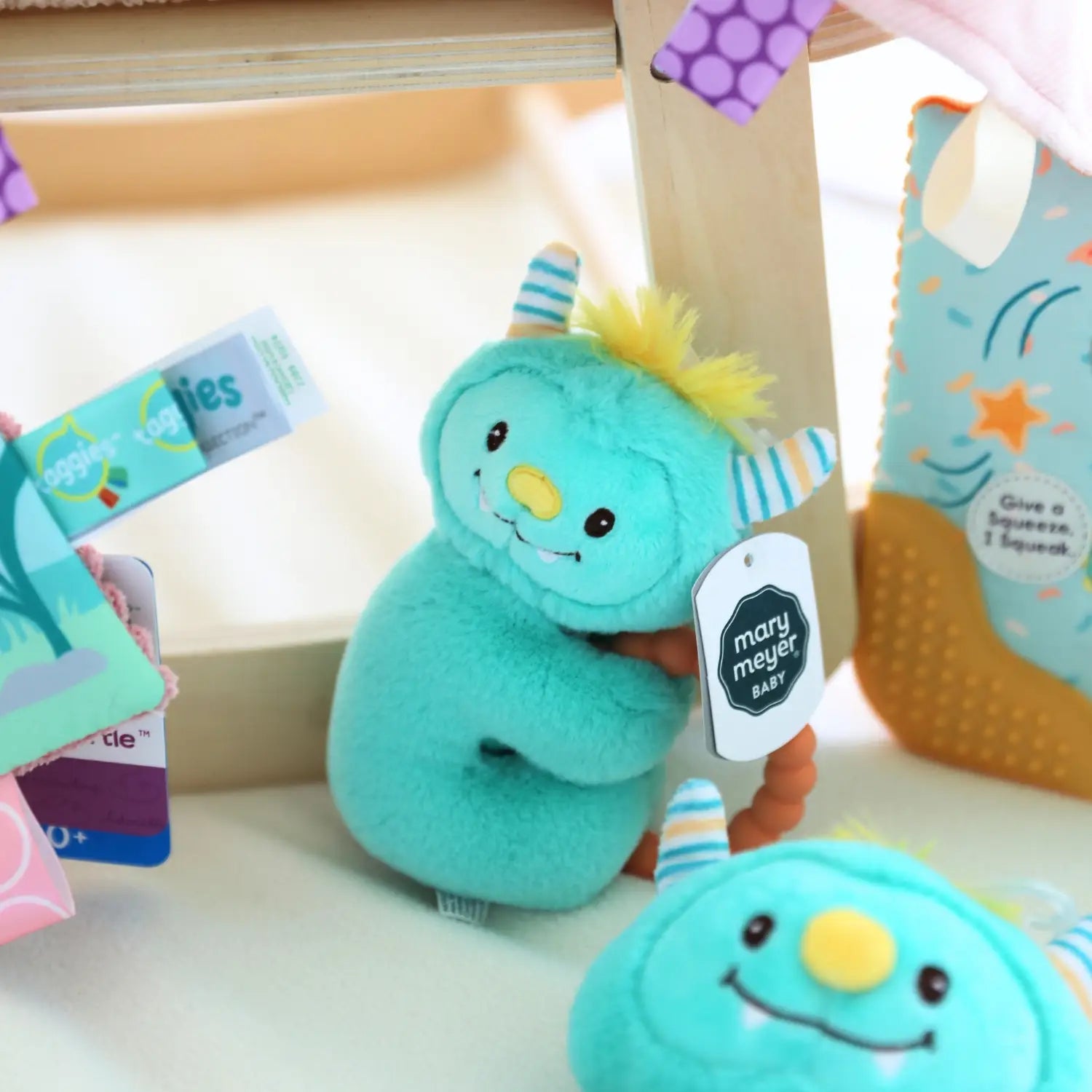 Splosh | Mary Meyer Teether Rattle | Mookie Monster