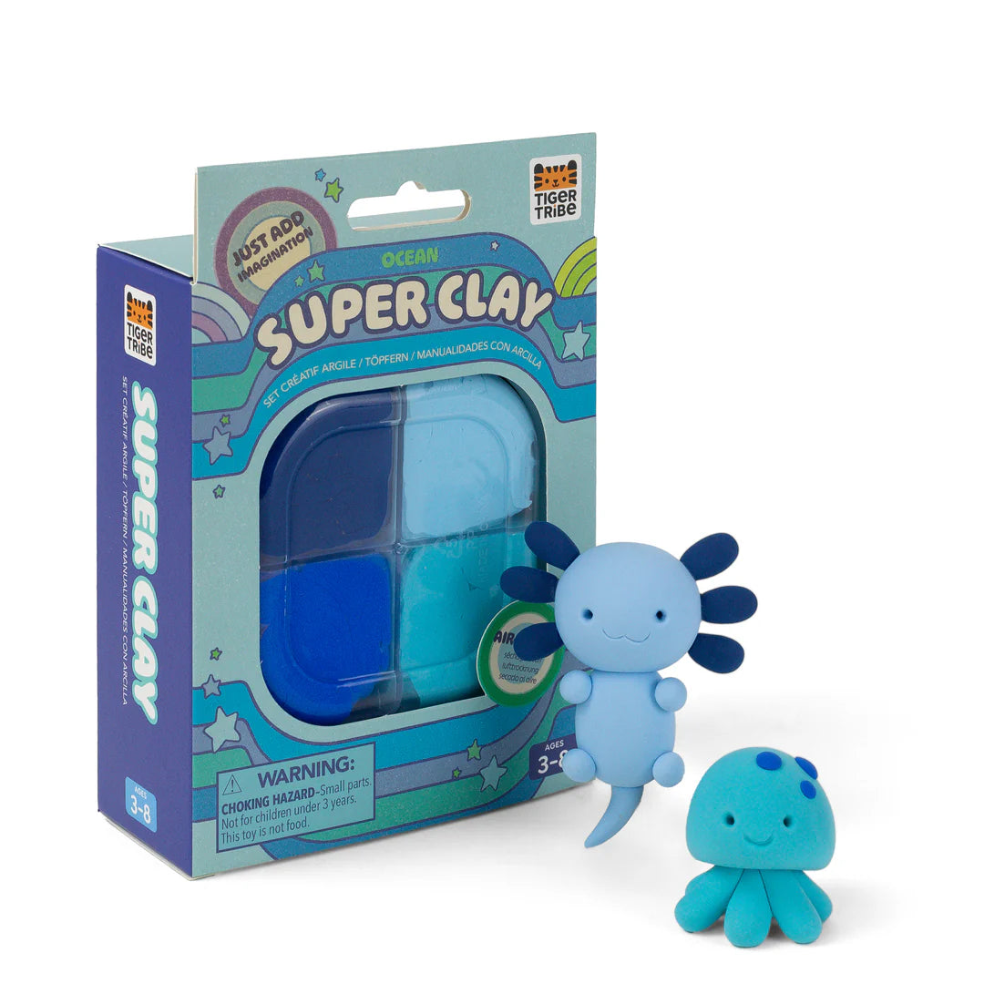 Tiger Tribe | Super Clay | Ocean (Blues)