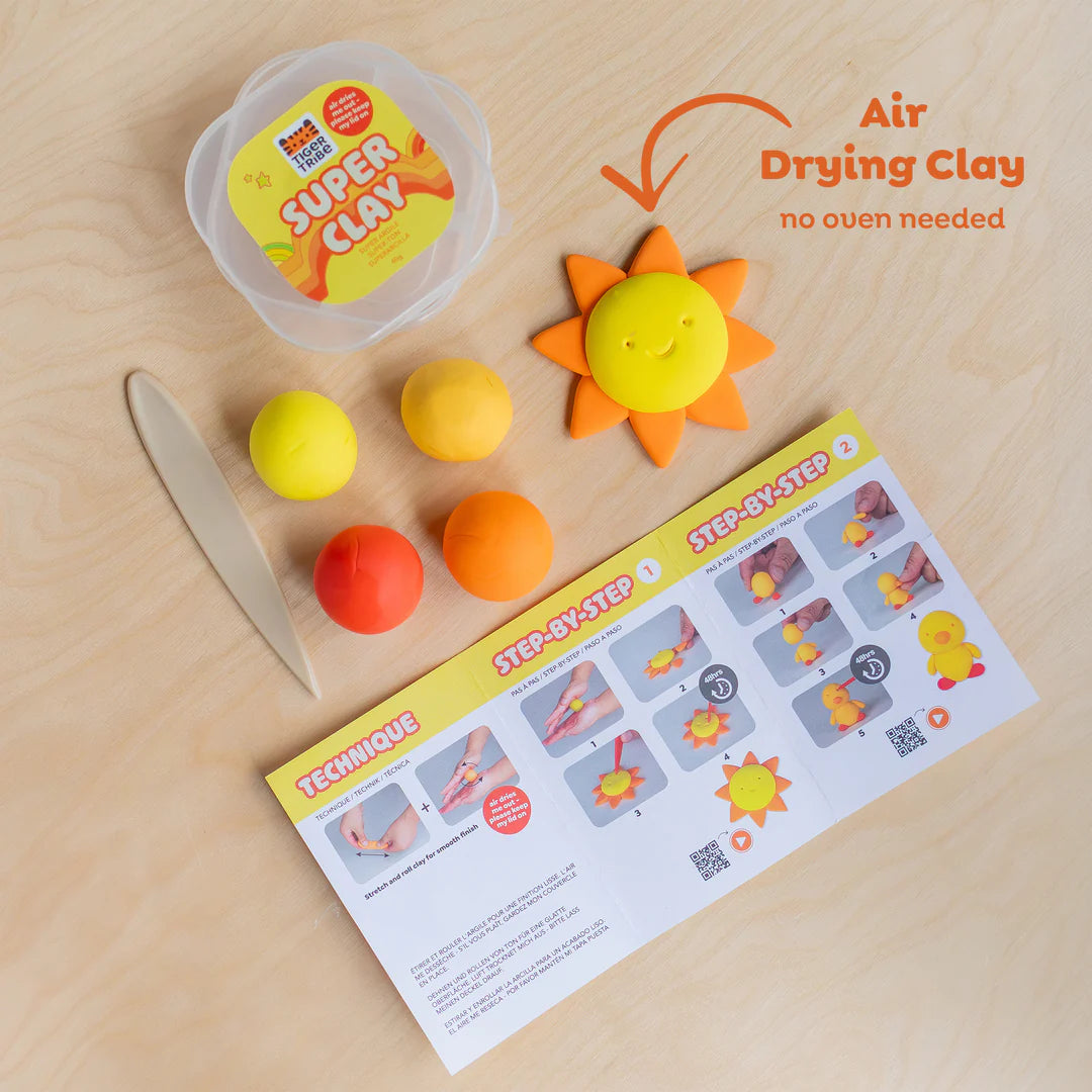 Tiger Tribe | Super Clay | Sunrise (Yellow & Orange)