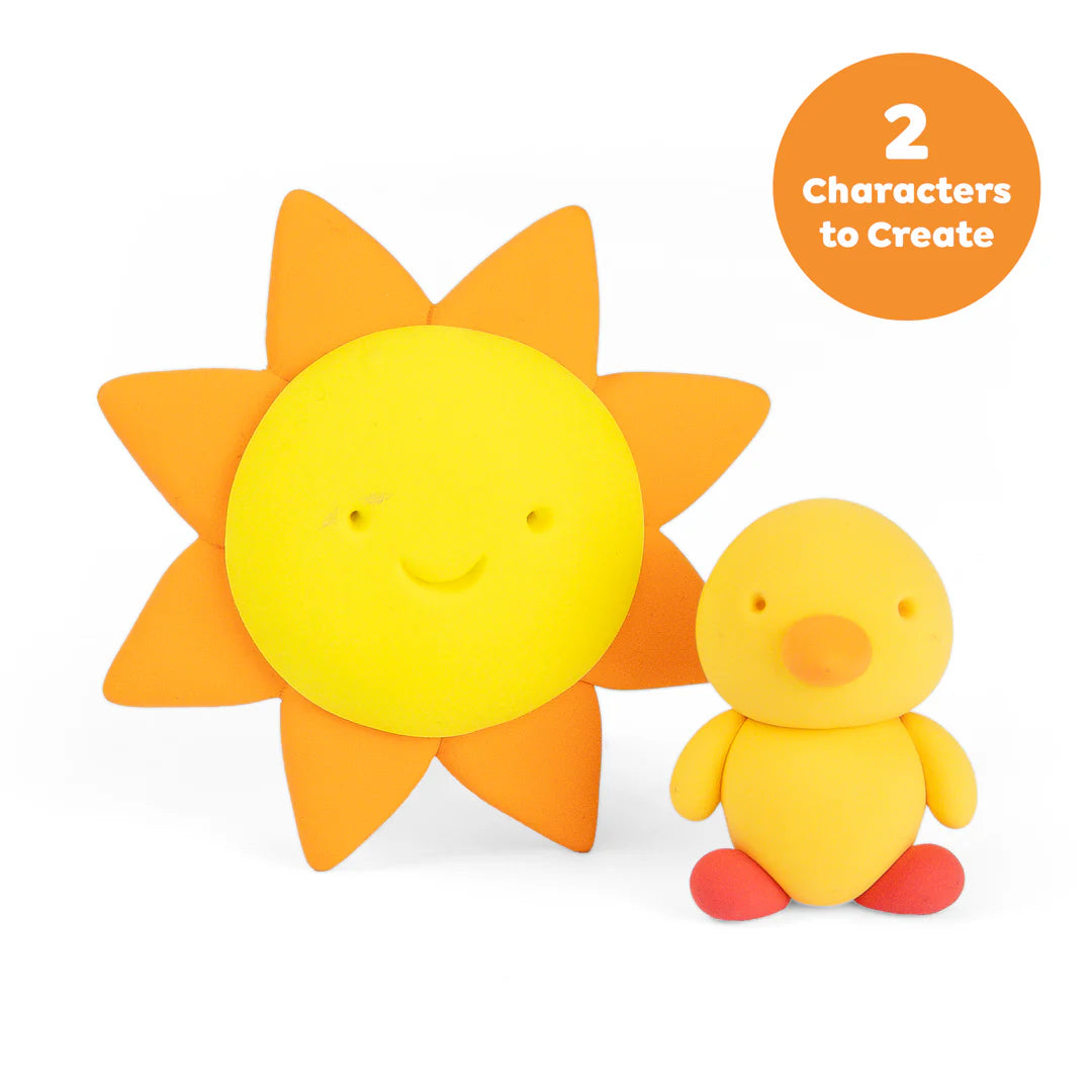 Tiger Tribe | Super Clay | Sunrise (Yellow & Orange)