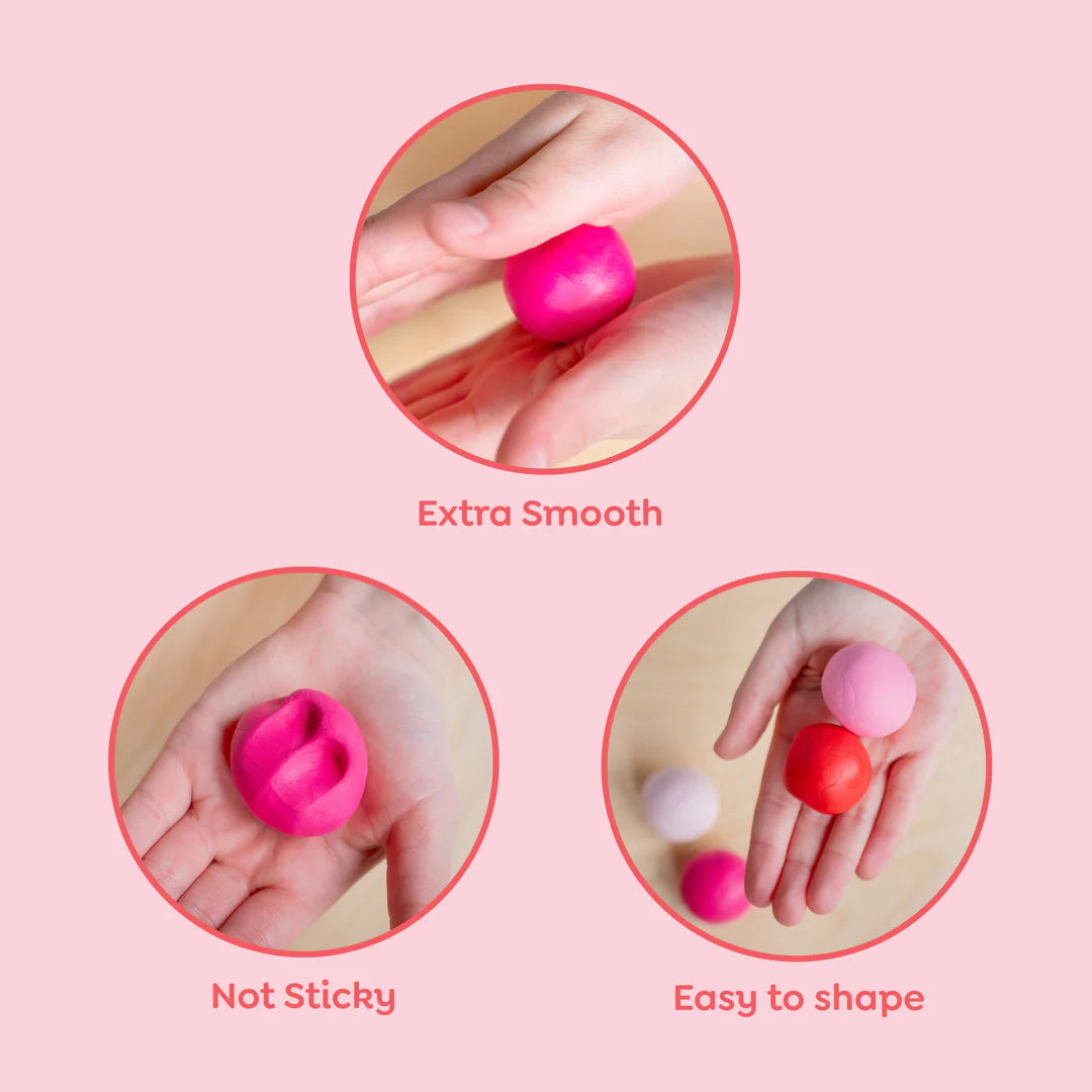 Tiger Tribe | Super Clay | Sunset (Pink & Red)