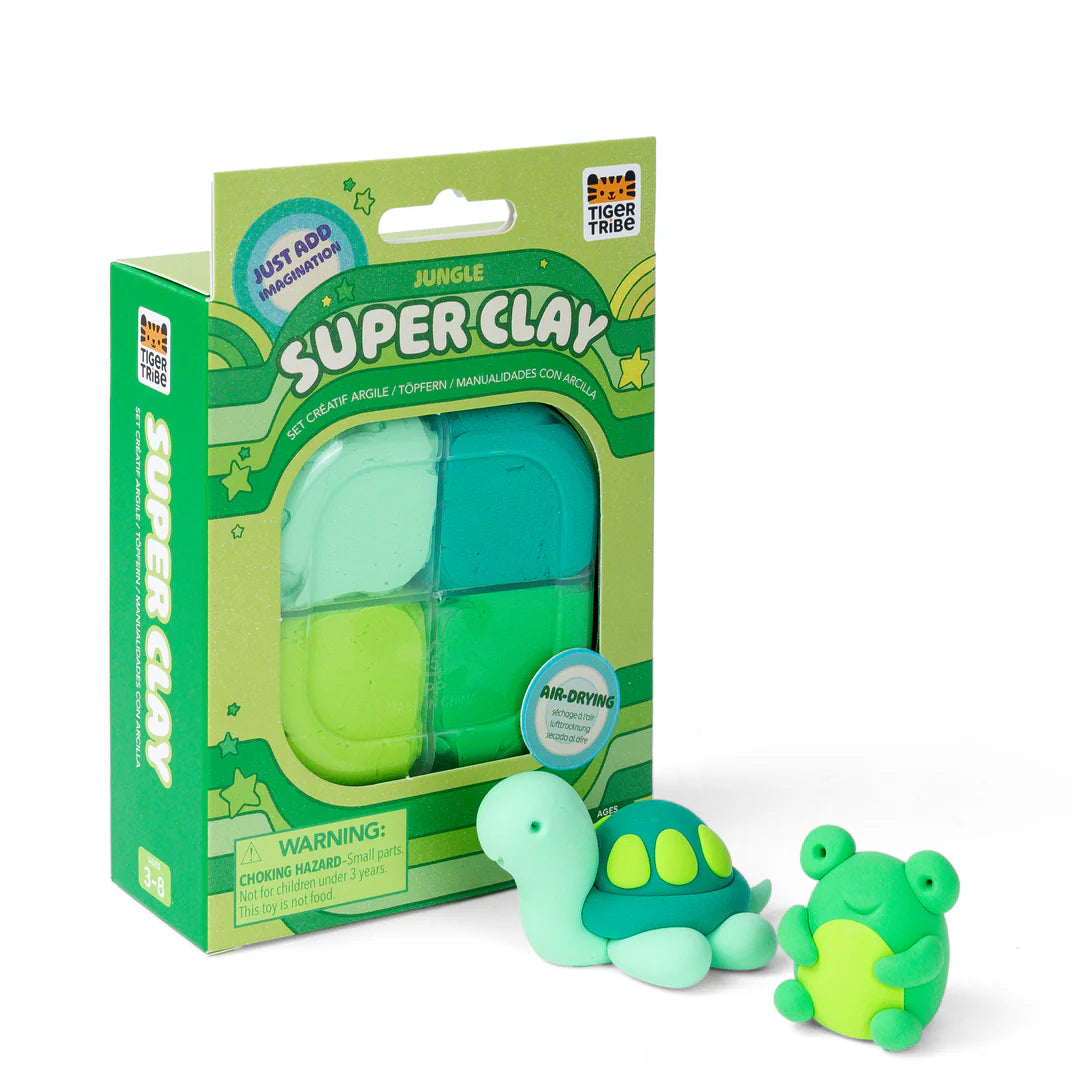 Tiger Tribe | Super Clay | Jungle (Greens)