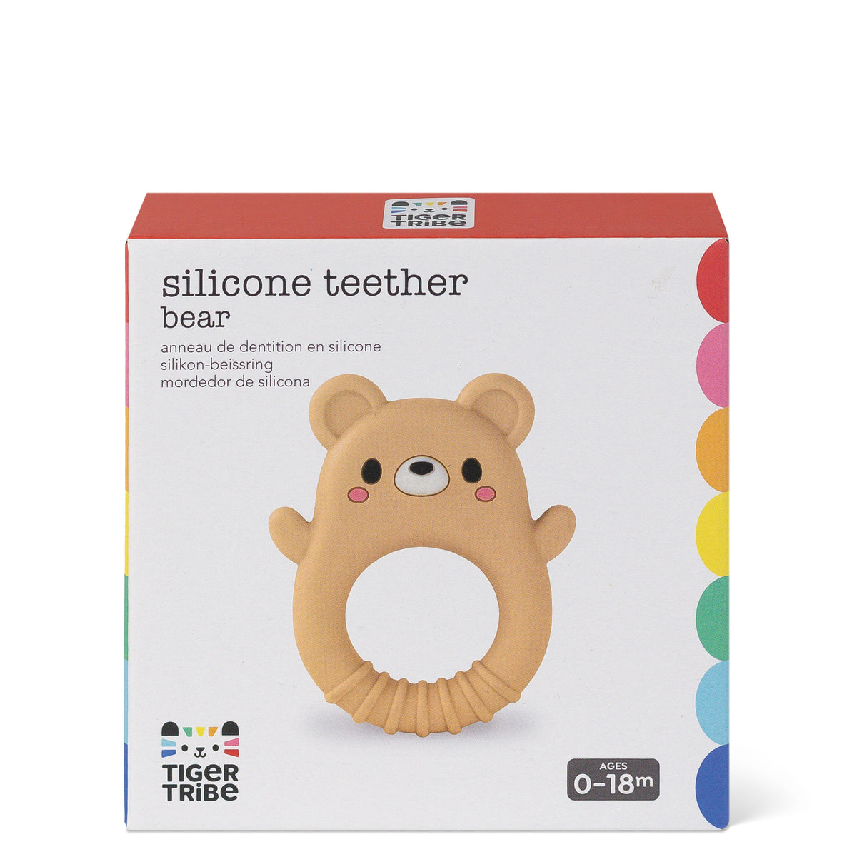 Tiger Tribe | Silicone Teether - Bear