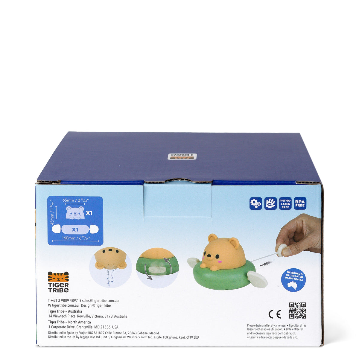 Tiger Tribe | Bath Paddle Boat - Bear