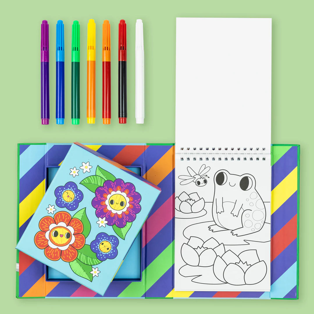 Tiger Tribe | Change Colouring Set | Garden Friends