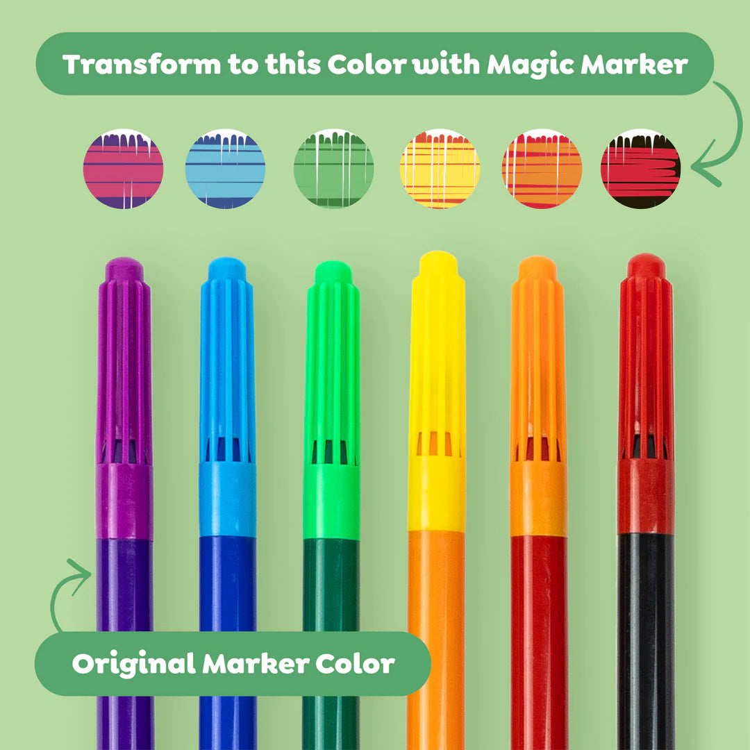 Tiger Tribe | Change Colouring Set | Garden Friends