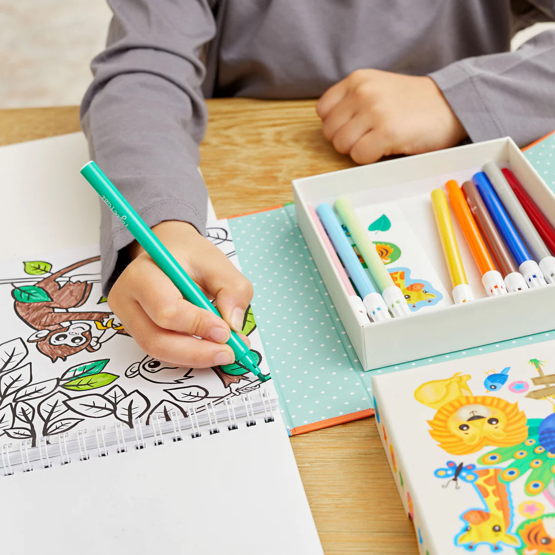 Tiger Tribe | Colouring Set | Zoo