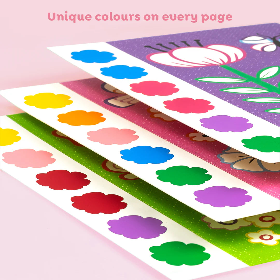 Tiger Tribe | Paint-a-Picture Set | Butterflies & Flowers
