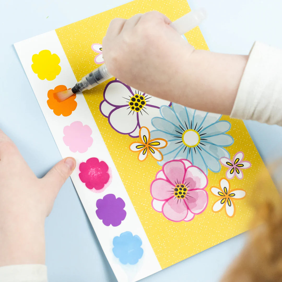 Tiger Tribe | Paint-a-Picture Set | Butterflies & Flowers