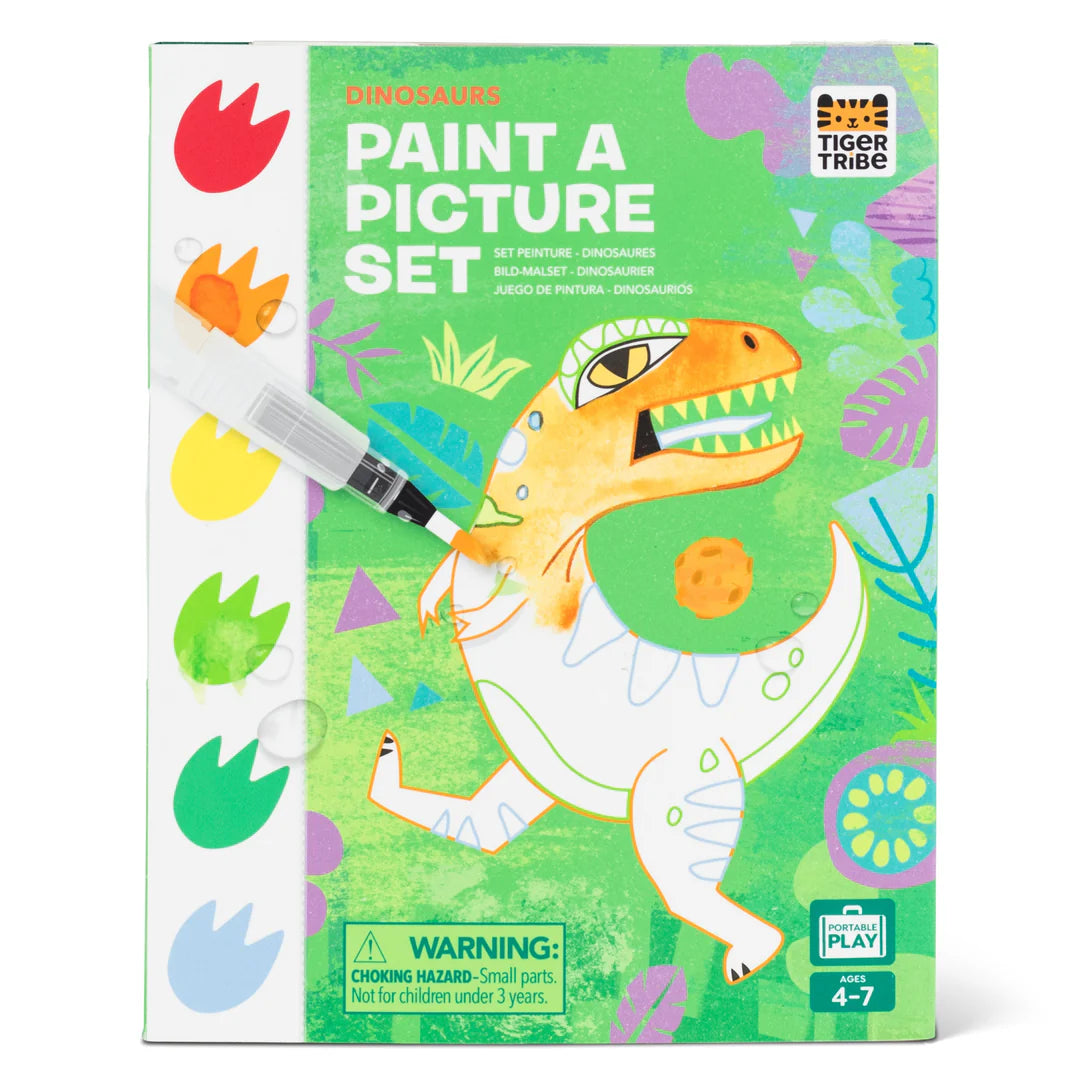 Tiger Tribe | Paint-a-Picture Set | Dinosaurs