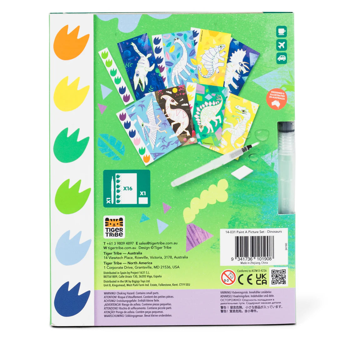 Tiger Tribe | Paint-a-Picture Set | Dinosaurs