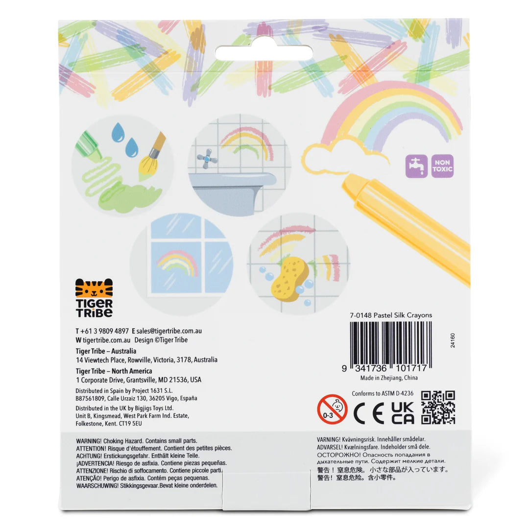 Tiger Tribe | Pastel Silk Crayons