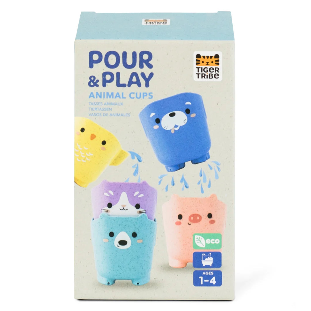 Tiger Tribe | Pour & Play | Animal Cups