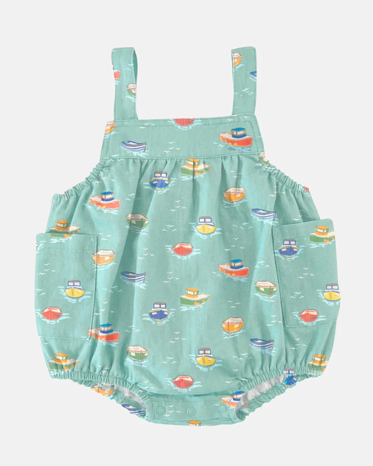 Toshi | Baby Romper Bubble Tugboat