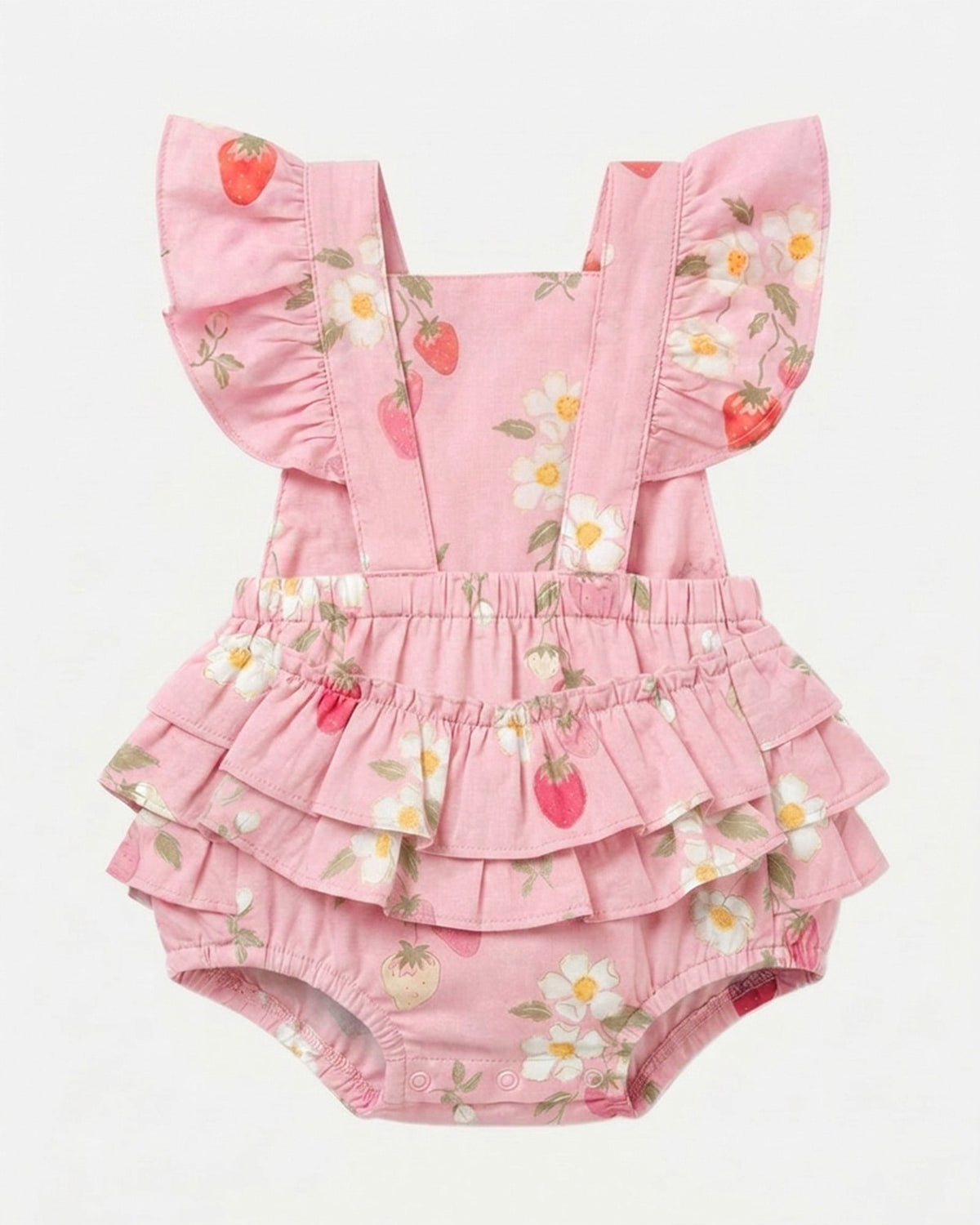 Toshi | Baby Romper Strawberry Fields Blossom