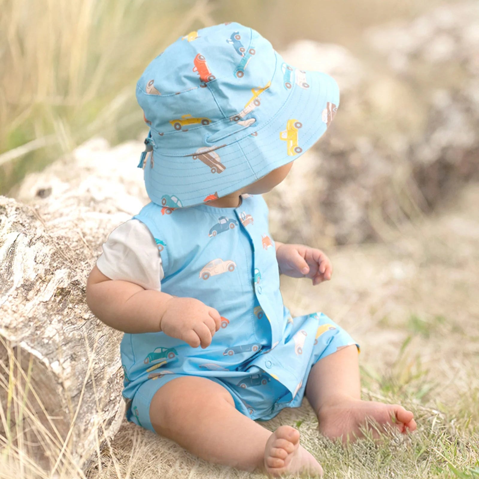 Toshi | Sunhat Ryder | Fast Lane Cyan