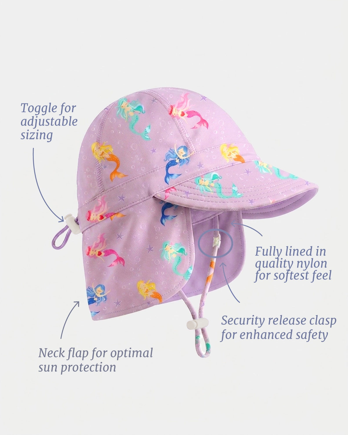 Toshi | Swim Flap Cap Twinkle Princess Mermaid