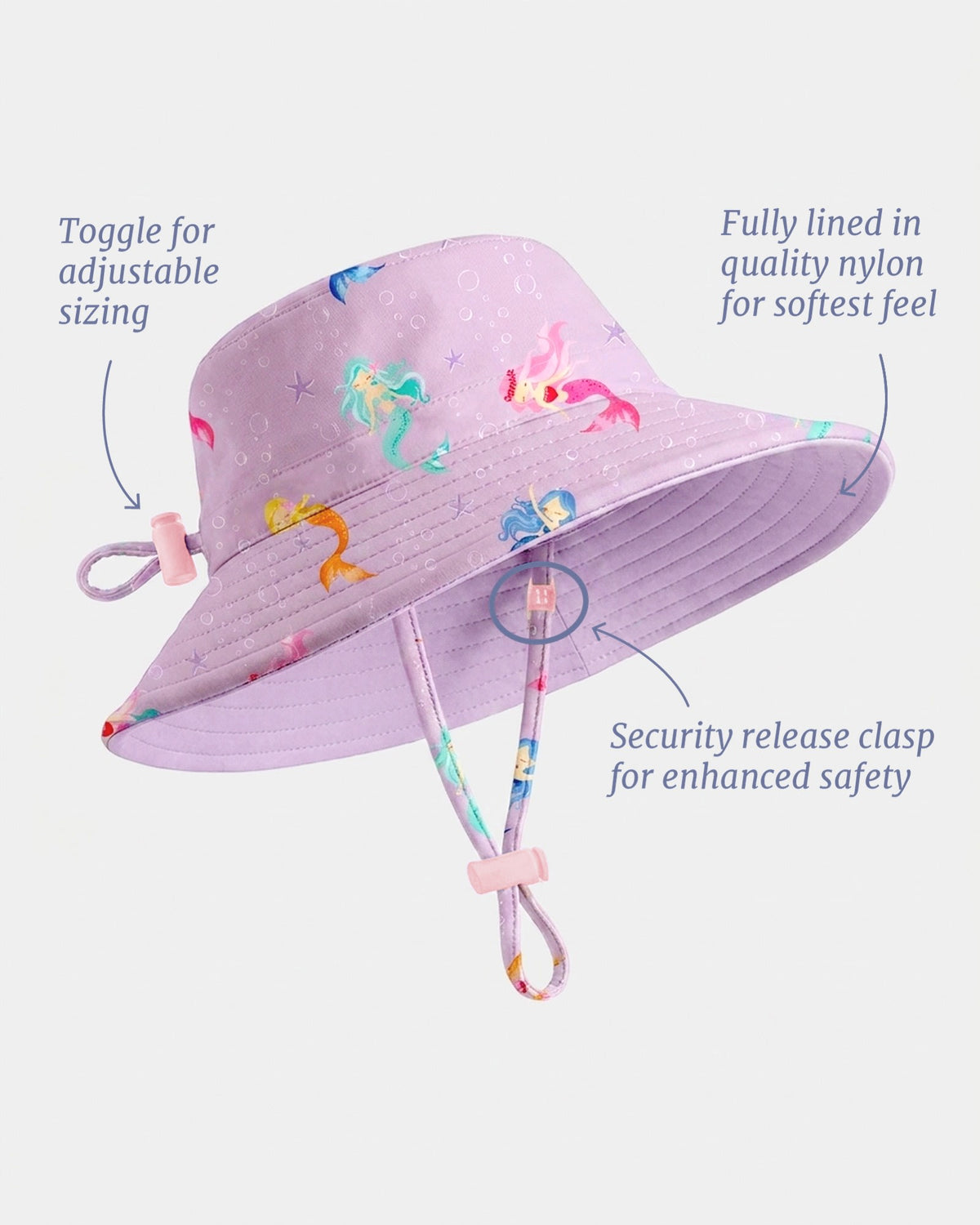 Toshi | Swim Sunhat Twinkle Princess Mermaid