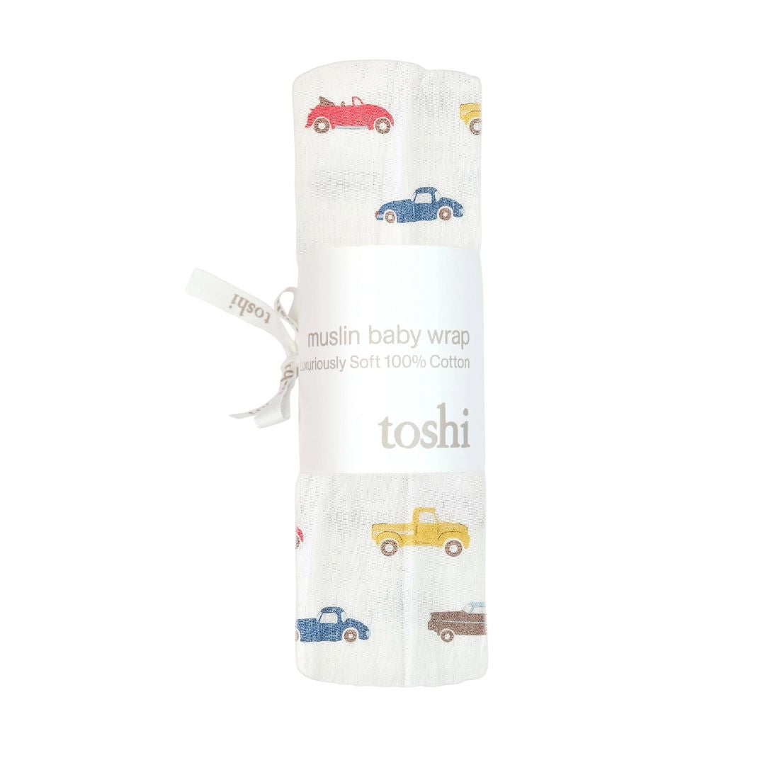Toshi | Muslin Wrap Down Under | Fast Lane Dawn
