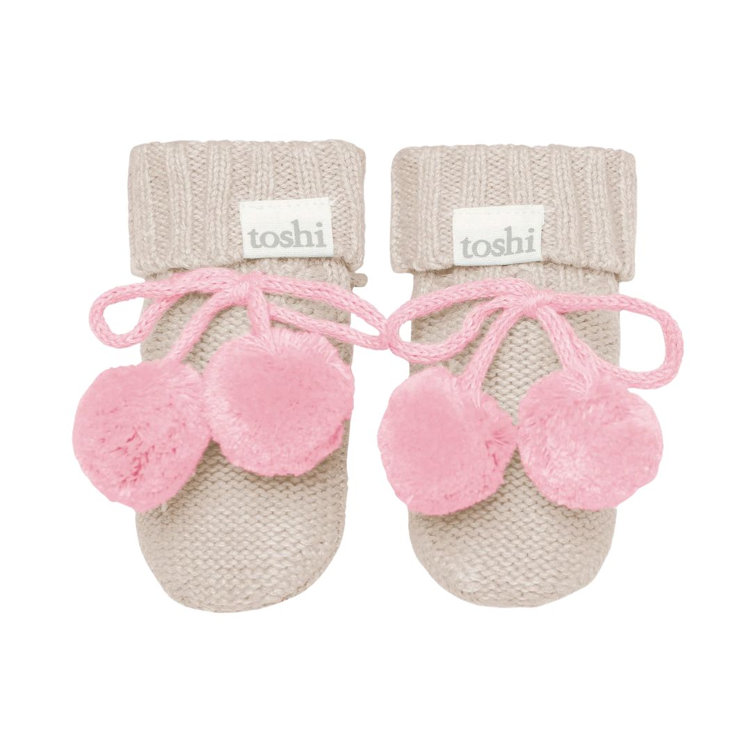 Toshi | Organic Booties Bobby | Oatmeal