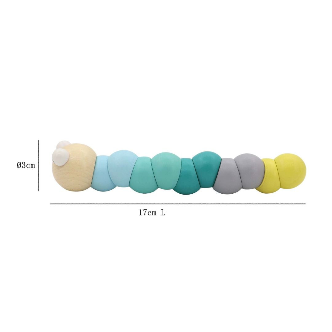 ToysLink | Wooden Jointed Worms