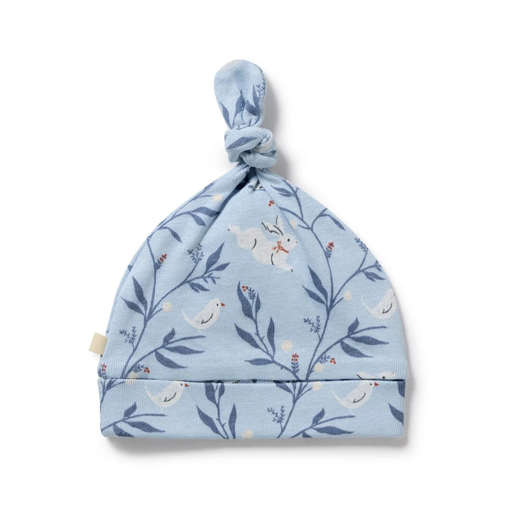 Wilson & Frenchy | Organic Knot Hat | Bunny Whistle