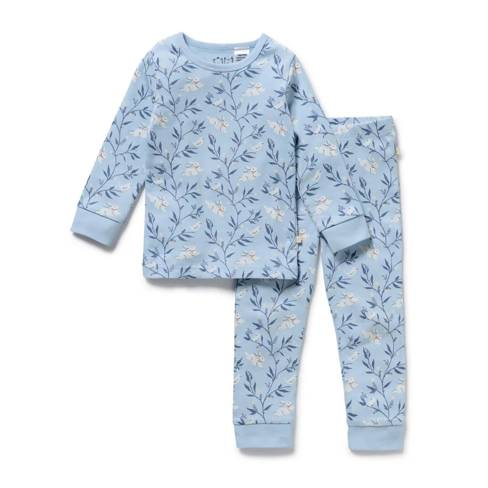 Wilson & Frenchy | Organic Long Sleeved Pyjamas | Bunny Whistle