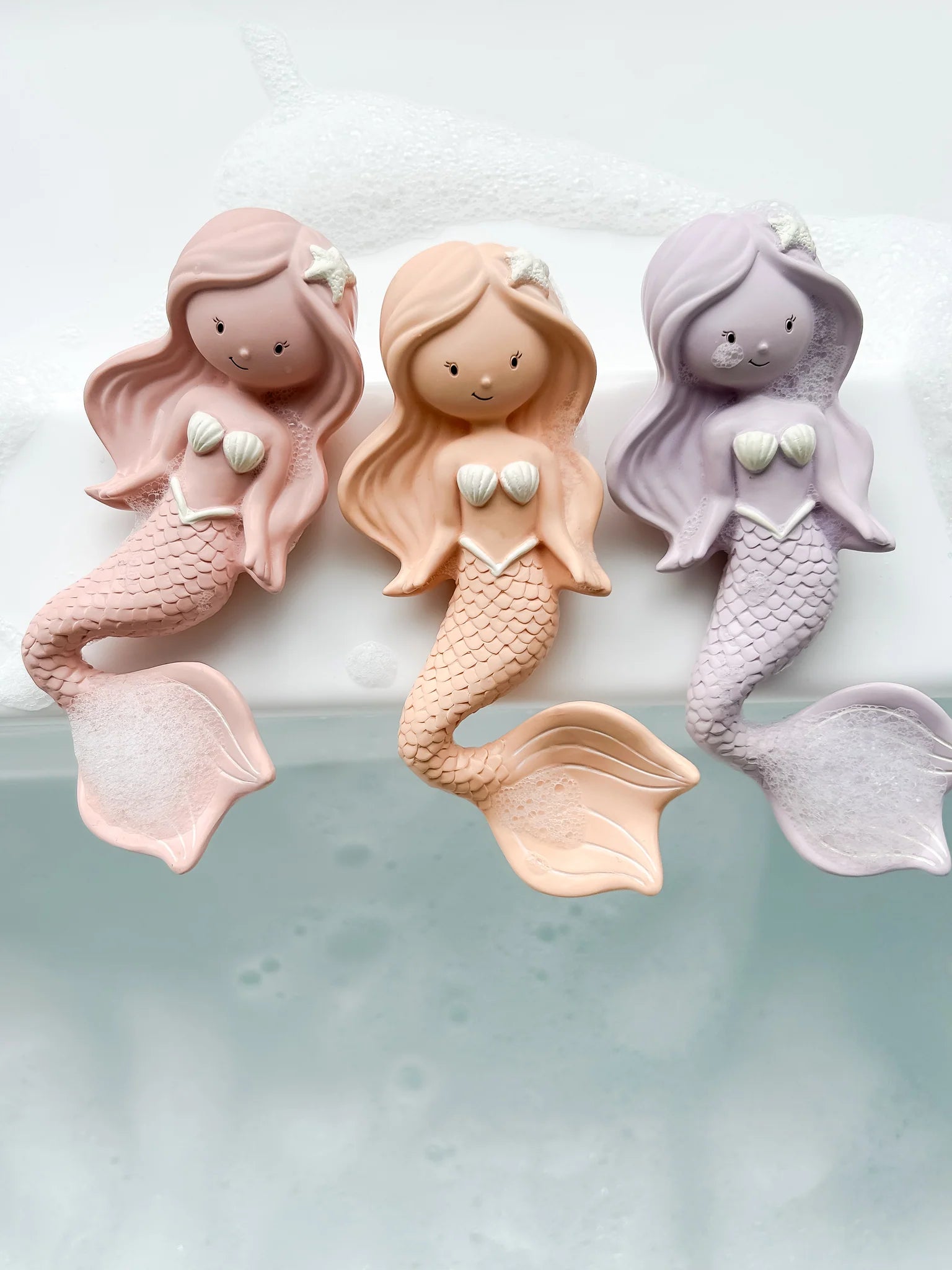 Winnie Parkes | Maeve the Mermaid Teether | Grape/Purple