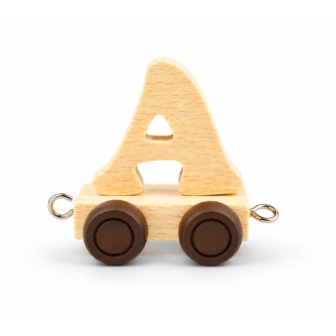 Wooden Name Train | Letter A