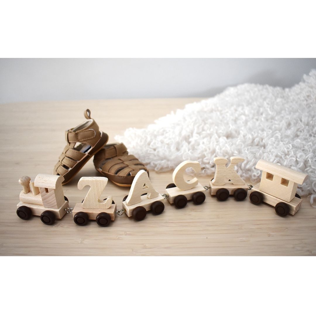 Wooden Name Train | Letter Z