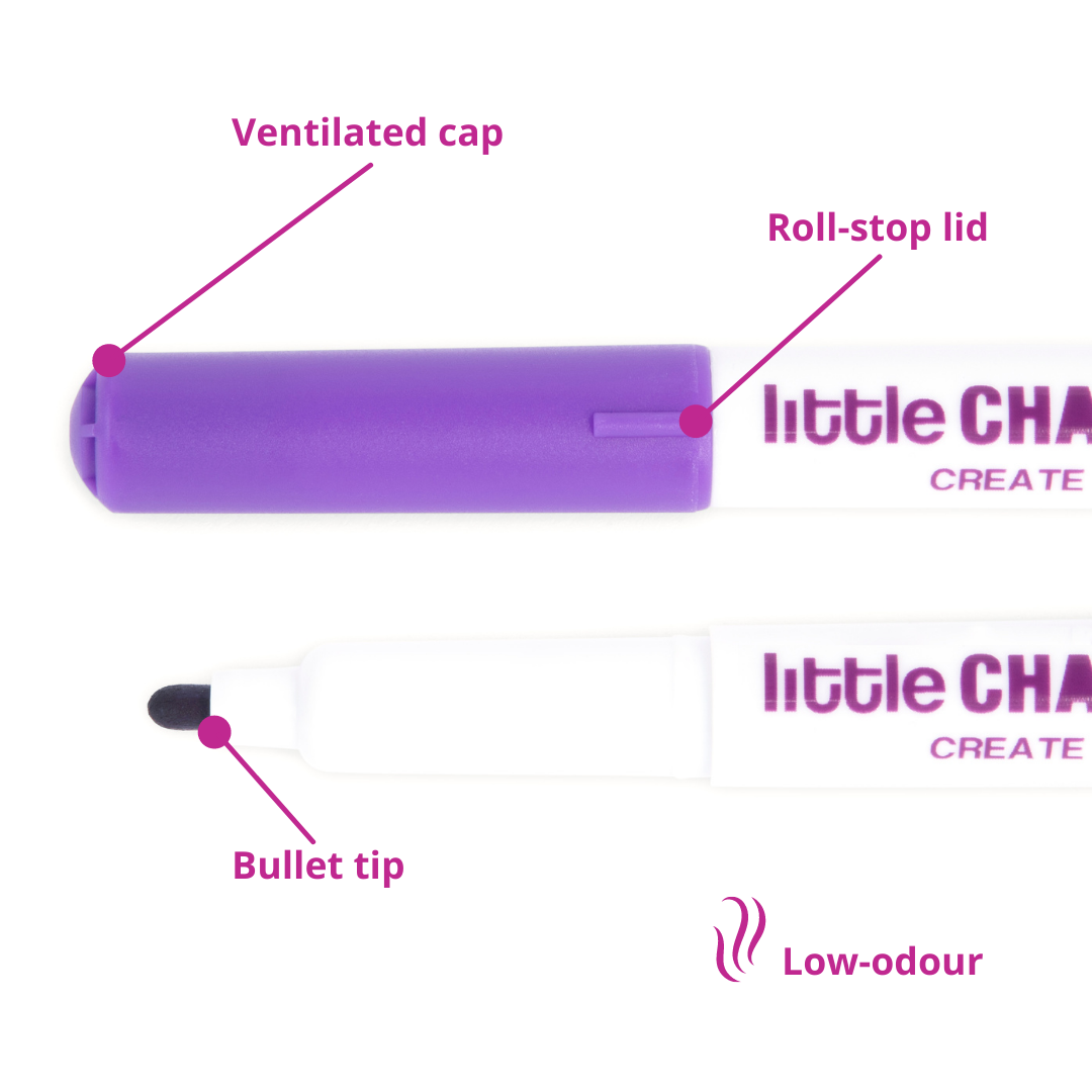 Little Change Creators | MAGIC MARKERS - Fine Tip | Pens for Drawing + Colouring